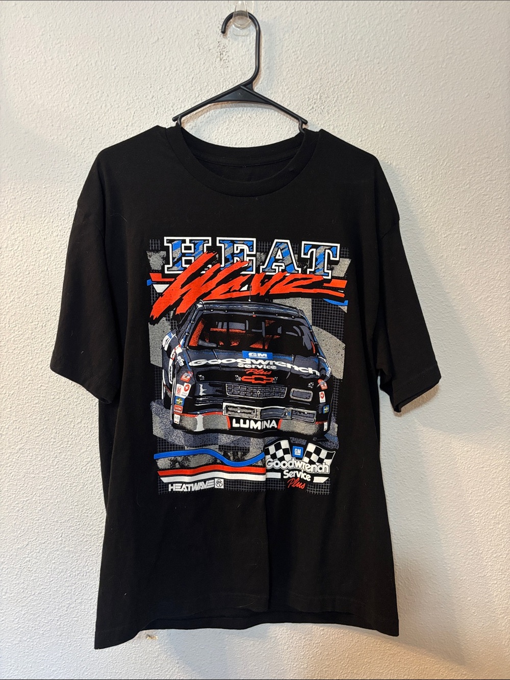 Heat Wave Graphic T-Shirt - Black